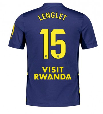 Atletico Madrid Clement Lenglet #15 Udebanetrøje 2025-26 Kortærmet